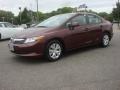 Crimson Pearl - Civic LX Sedan Photo No. 2