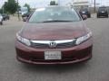 Crimson Pearl - Civic LX Sedan Photo No. 8