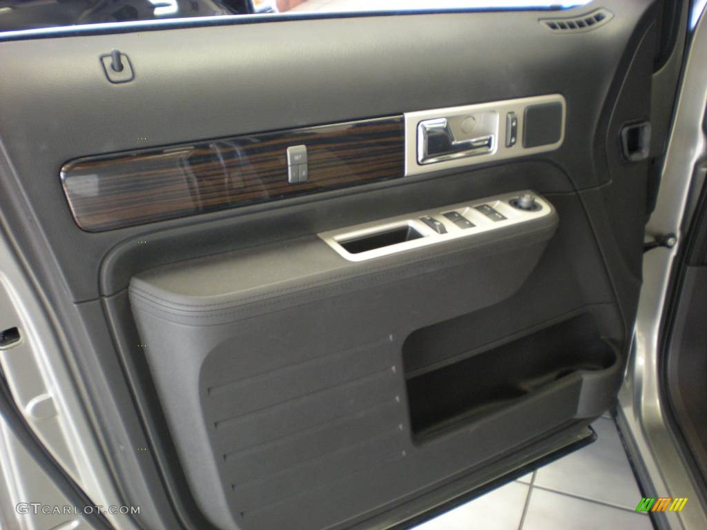 2008 MKX Limited Edition - Vapor Silver Metallic / Charcoal Black/Medium Light Stone photo #14