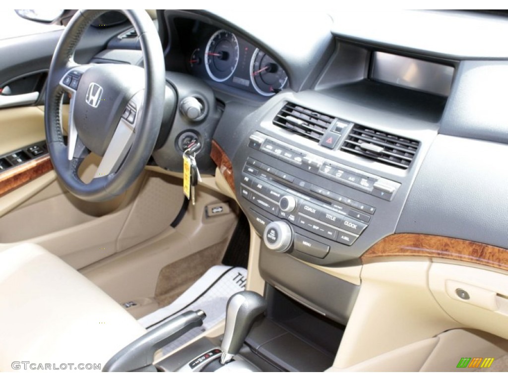 2011 Accord EX-L V6 Sedan - Dark Amber Metallic / Ivory photo #9