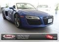 Sepang Blue Pearl Effect 2014 Audi R8 Spyder V10