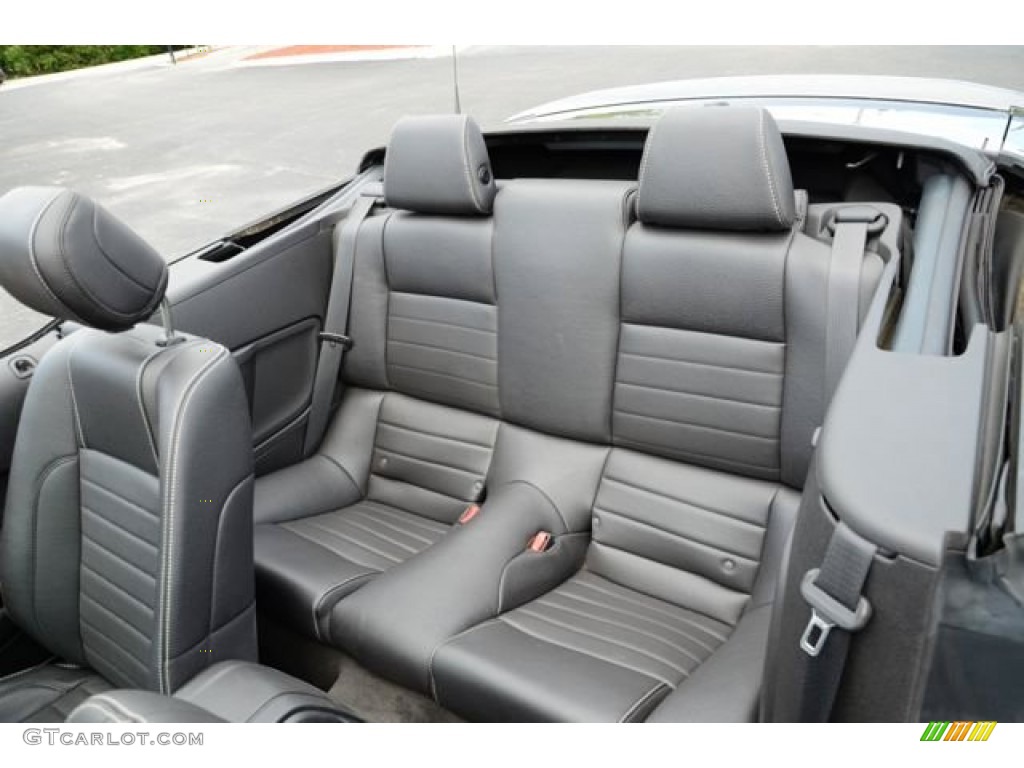 2012 Mustang V6 Premium Convertible - Sterling Gray Metallic / Charcoal Black photo #13