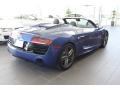  2014 R8 Spyder V10 Sepang Blue Pearl Effect