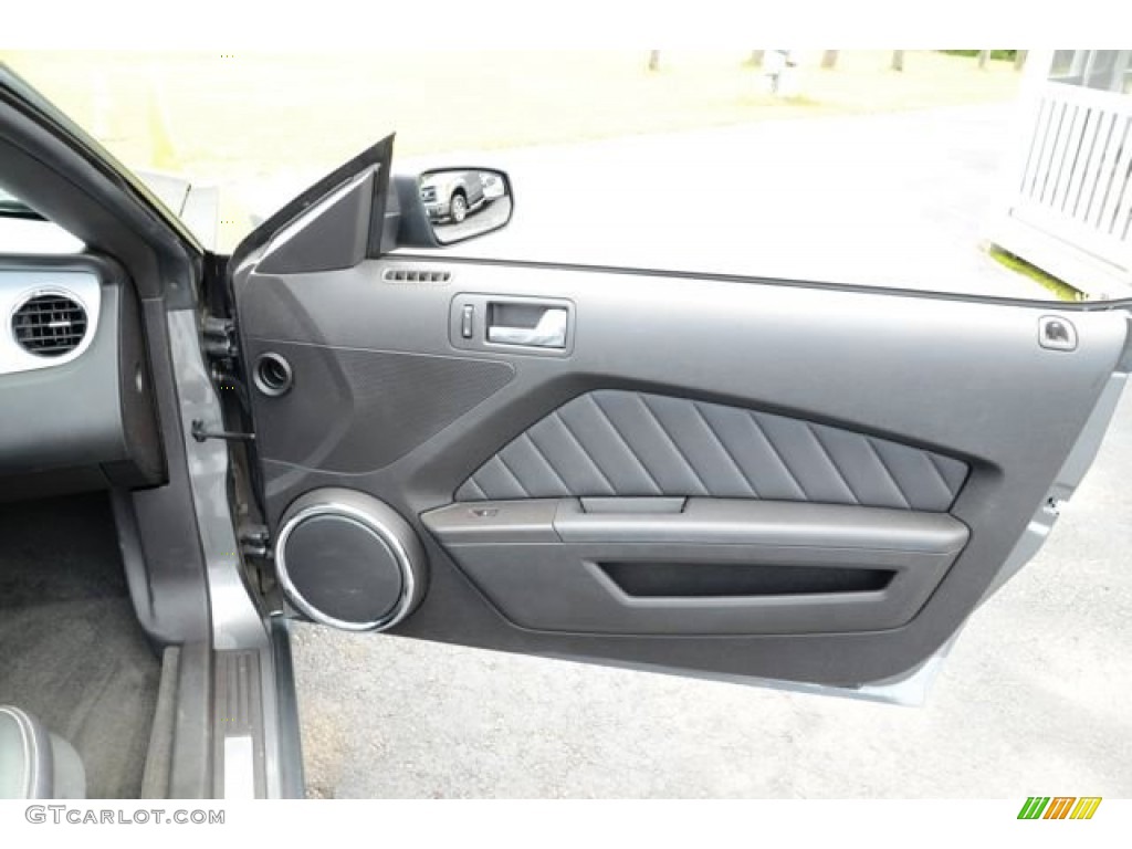 2012 Mustang V6 Premium Convertible - Sterling Gray Metallic / Charcoal Black photo #21