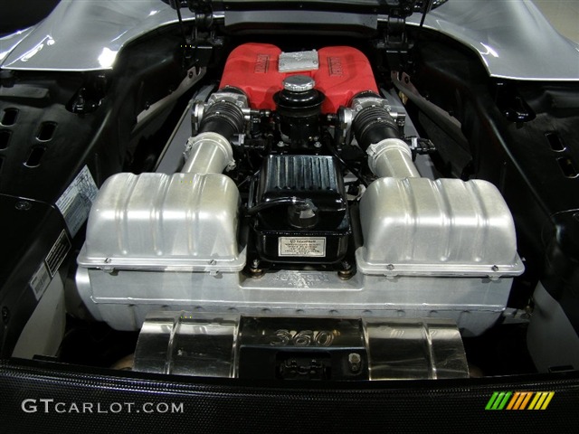 2001 Ferrari 360 Spider 3.6 Liter DOHC 40-Valve V8 Engine Photo #80736
