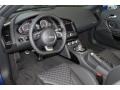 Black 2014 Audi R8 Spyder V10 Interior Color