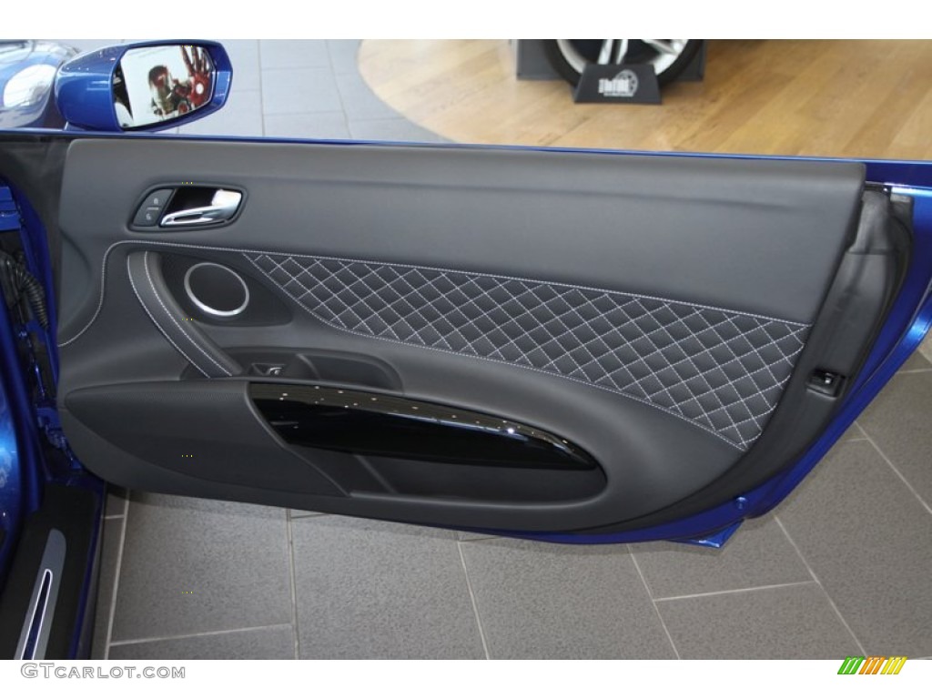 2014 Audi R8 Spyder V10 Black Door Panel Photo #80735353