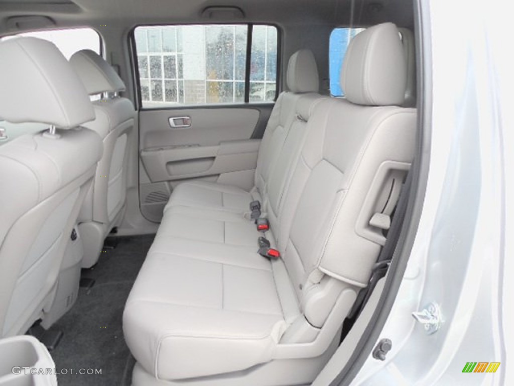 Gray Interior 2013 Honda Pilot EX-L 4WD Photo #80735730