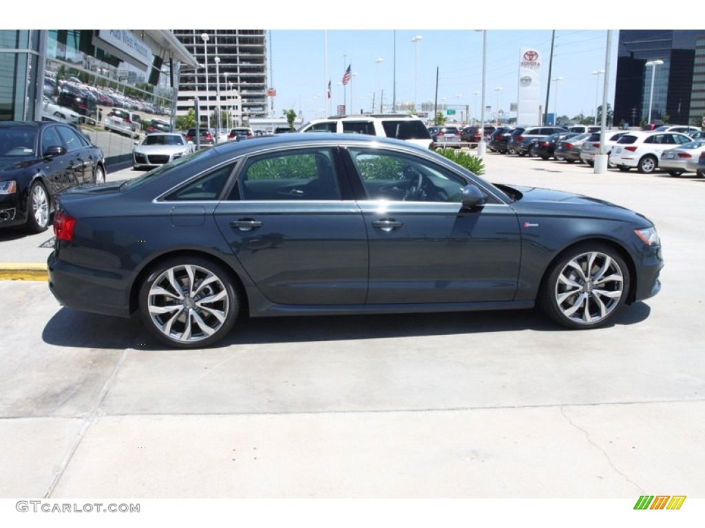 Aviator Blue Metallic 2013 Audi A6 3.0T quattro Sedan Exterior Photo #80735758