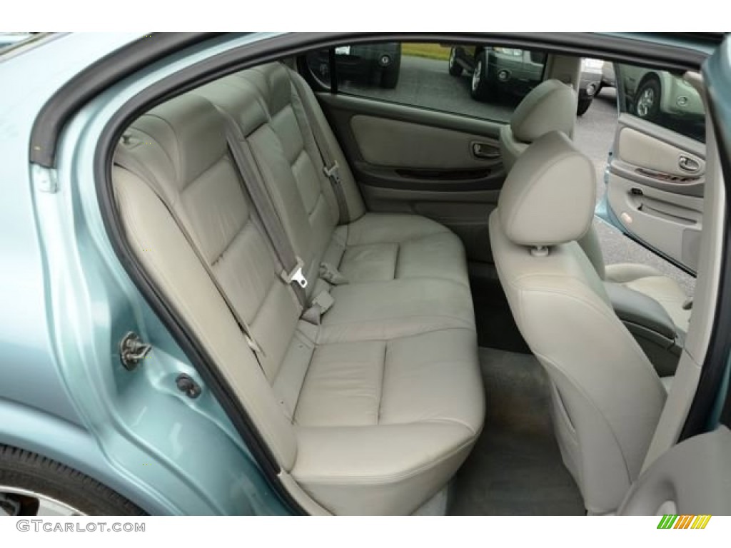 2002 Maxima GLE - Sherwood Green Pearl / Blond photo #15