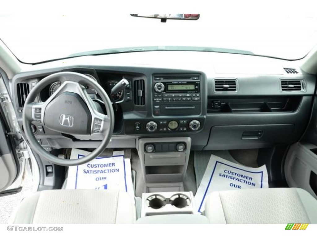 2009 Ridgeline RTS - Billet Silver Metallic / Gray photo #14