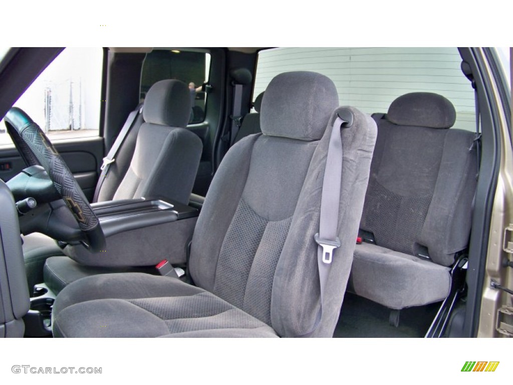 Dark Charcoal Interior 2006 Chevrolet Silverado 2500HD LT Extended Cab 4x4 Photo #80736954