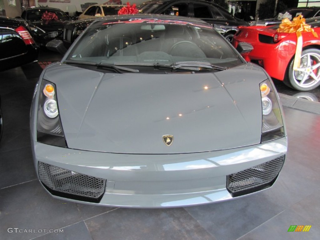 2008 Gallardo Superleggera - Grigio Telesto Metallic (Grey) / Nero Superleggera photo #5