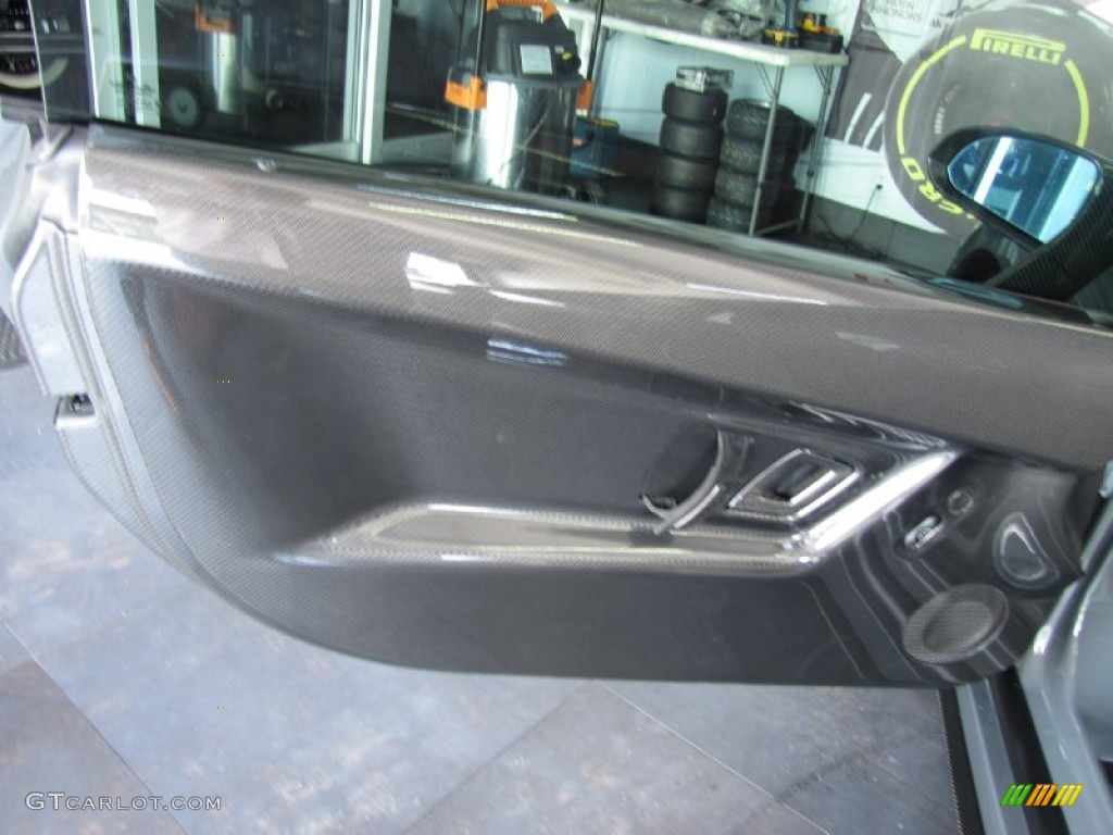 2008 Lamborghini Gallardo Superleggera Nero Superleggera Door Panel Photo #80737741