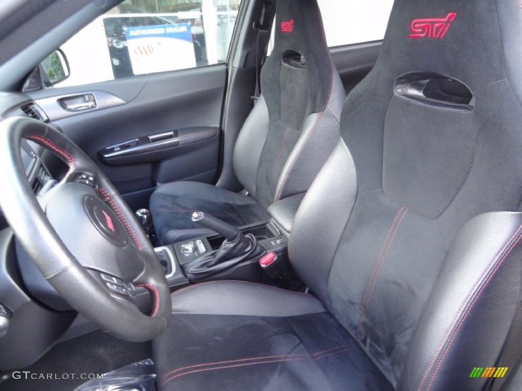 2012 Subaru Impreza WRX STi 4 Door Front Seat Photo #80738352