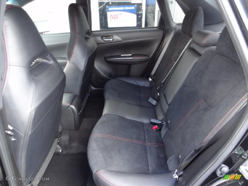 2012 Subaru Impreza WRX STi 4 Door Rear Seat Photo #80738439