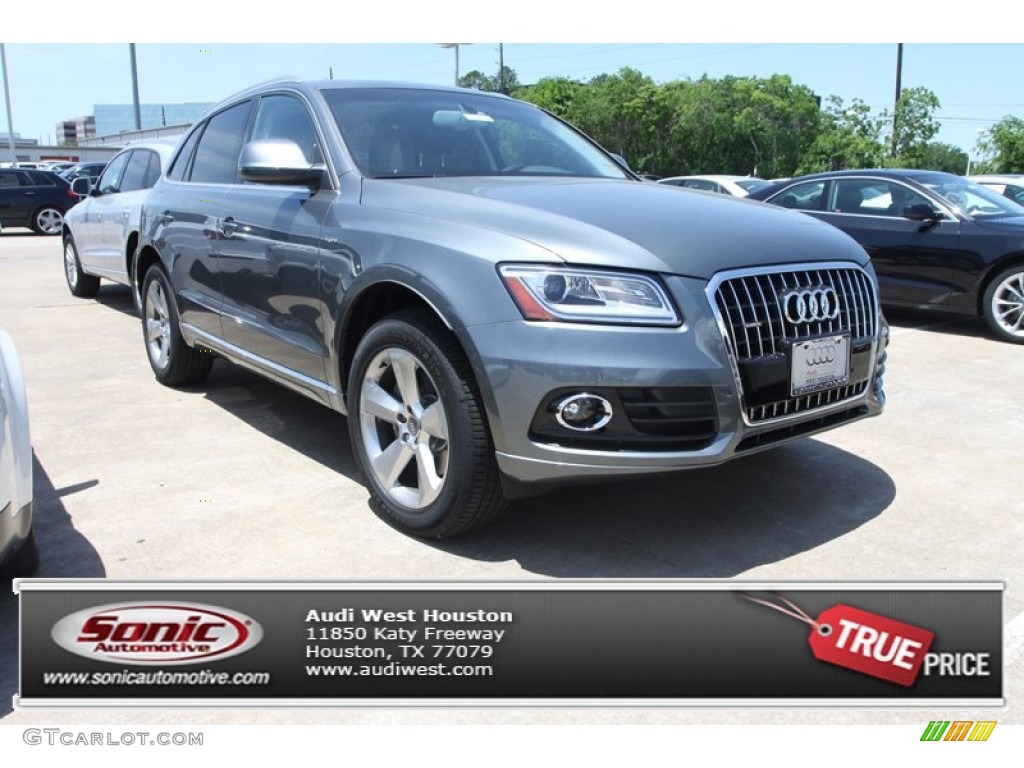 2013 Q5 2.0 TFSI hybrid quattro - Monsoon Gray Metallic / Black photo #1