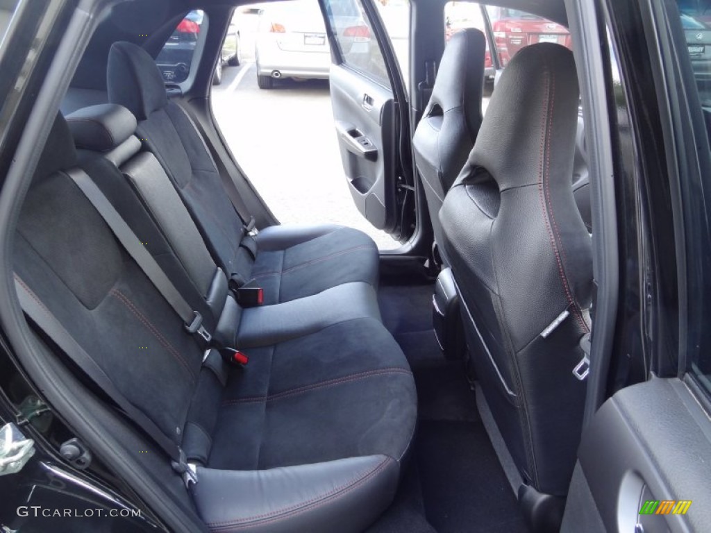 2012 Subaru Impreza WRX STi 4 Door Rear Seat Photo #80738586