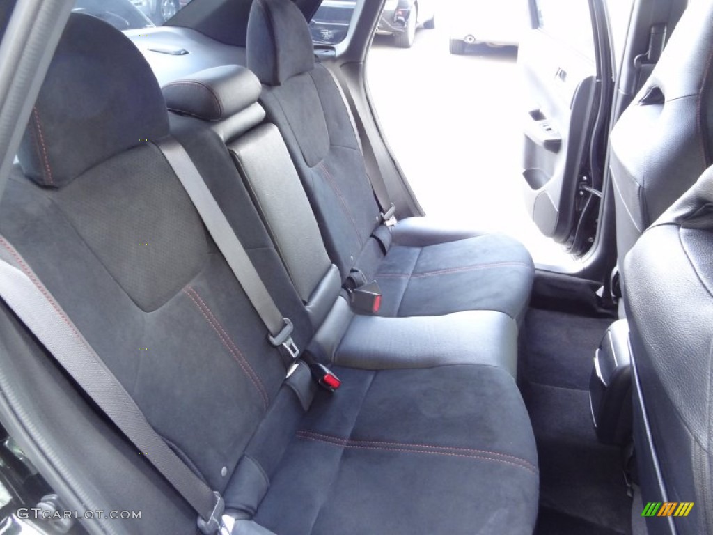 2012 Subaru Impreza WRX STi 4 Door Rear Seat Photo #80738625