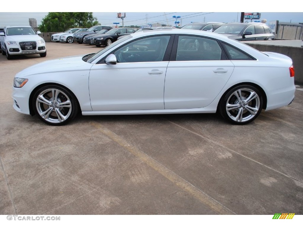 Glacier White Metallic 2013 Audi S6 4.0 TFSI quattro Sedan Exterior Photo #80738712