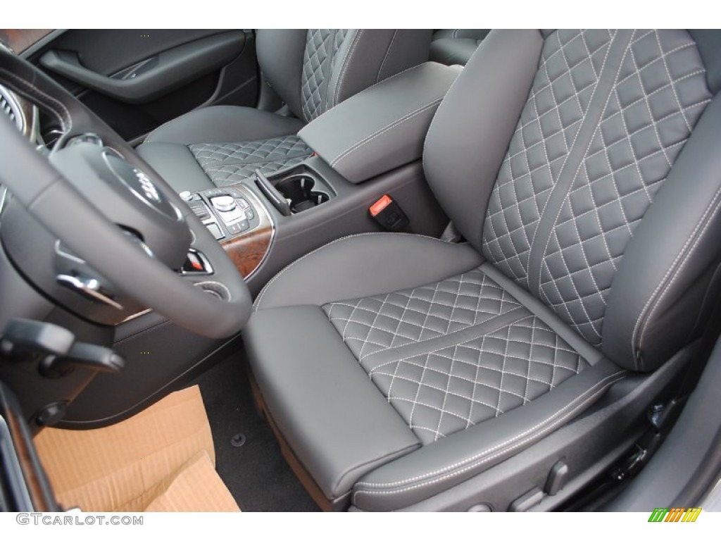 Black Interior 2013 Audi S6 4.0 TFSI quattro Sedan Photo #80738962