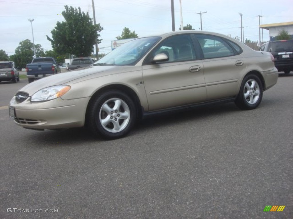 Harvest Gold Metallic 2000 Ford Taurus SE Exterior Photo #80739671