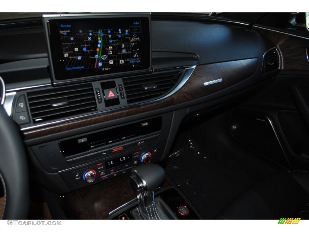 2013 Audi S6 4.0 TFSI quattro Sedan Black Dashboard Photo #80739972