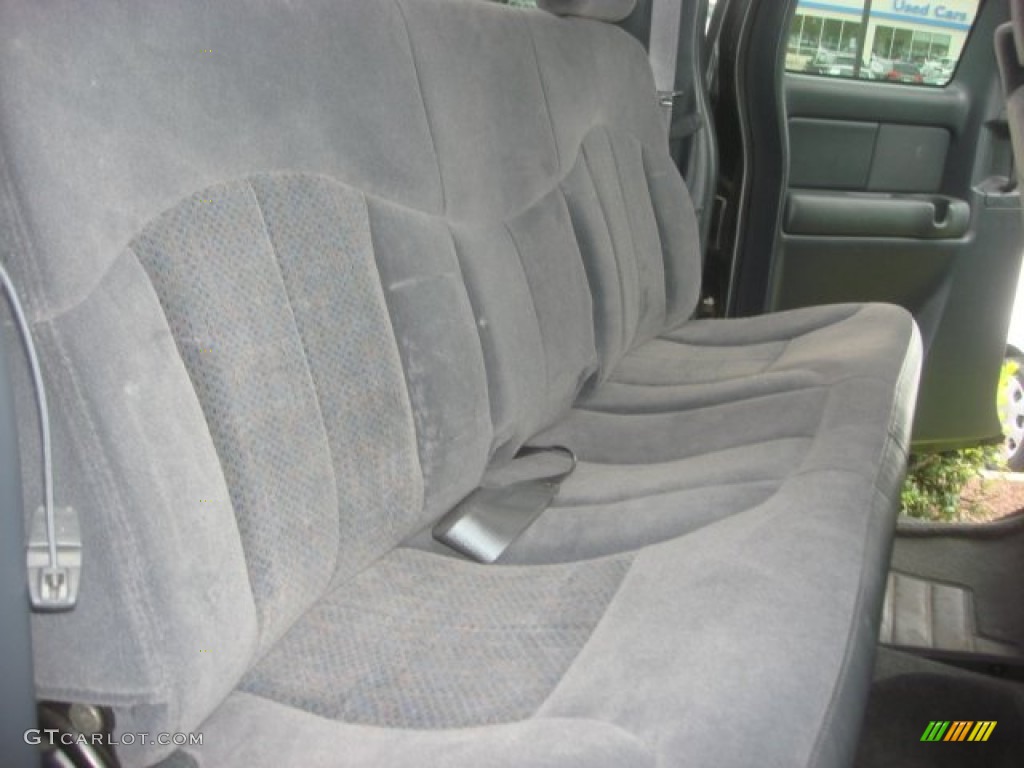 2002 Silverado 1500 LT Extended Cab 4x4 - Medium Charcoal Gray Metallic / Graphite Gray photo #10