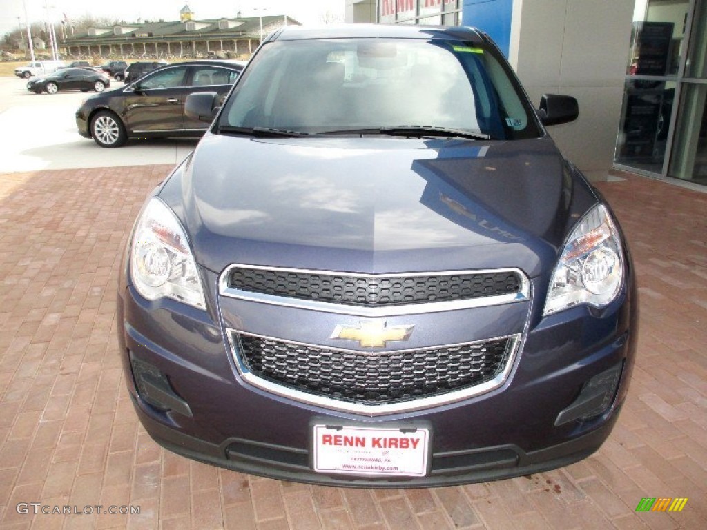 2013 Equinox LS - Atlantis Blue Metallic / Jet Black photo #15