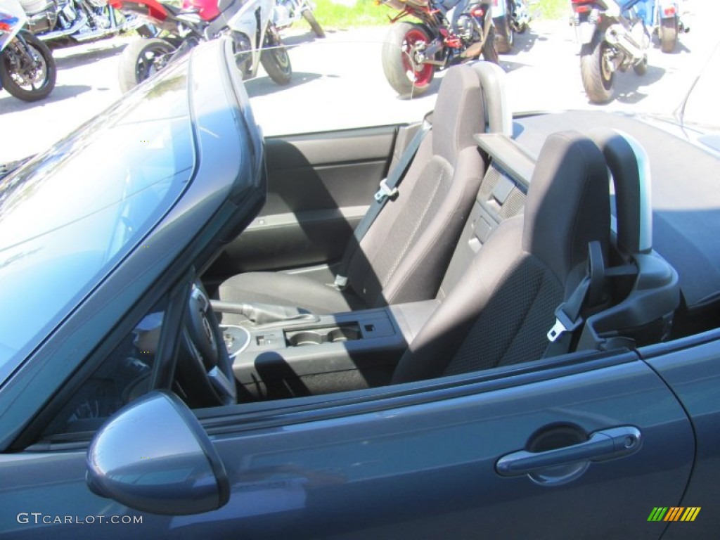 2006 MX-5 Miata Touring Roadster - Galaxy Gray Metallic / Black photo #13