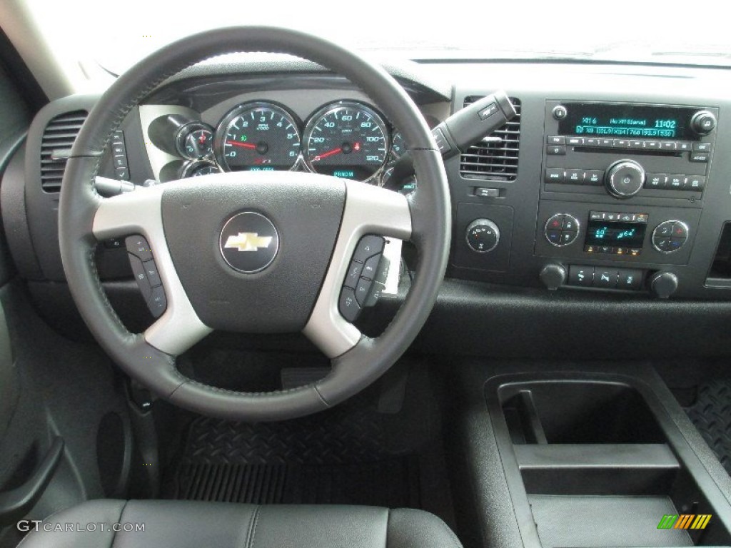 2013 Silverado 1500 LT Crew Cab 4x4 - Graystone Metallic / Ebony photo #7