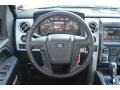 Steel Gray Steering Wheel Photo for 2013 Ford F150 #80742843