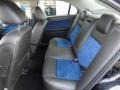 Alcantara Blue Suede/Charcoal Black Leather Rear Seat Photo for 2009 Ford Fusion #80742931