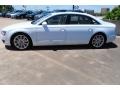 Glacier White Metallic - A8 L 4.0T quattro Photo No. 4