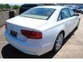 Glacier White Metallic - A8 L 4.0T quattro Photo No. 7
