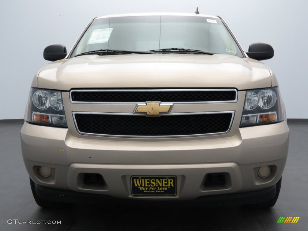 2009 Tahoe LS - Gold Mist Metallic / Light Cashmere photo #2