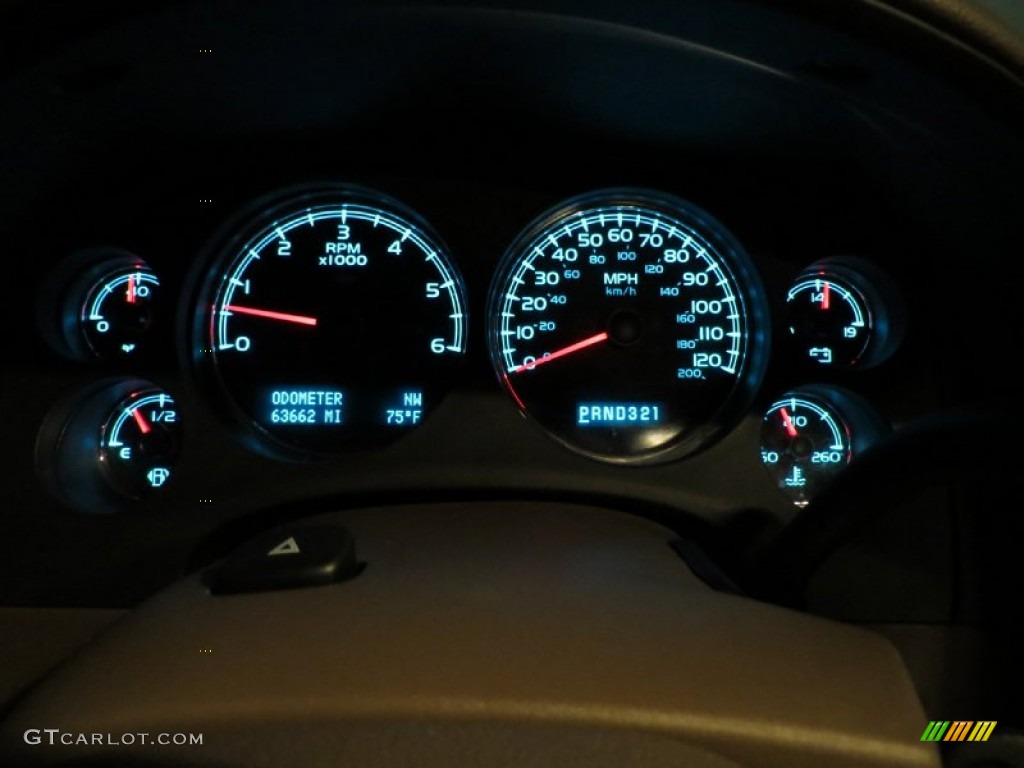 2009 Chevrolet Tahoe LS Gauges Photo #80743696