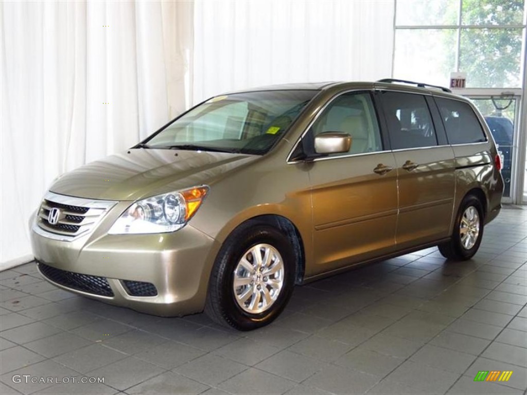 Mocha Metallic 2010 Honda Odyssey EX-L Exterior Photo #80743992
