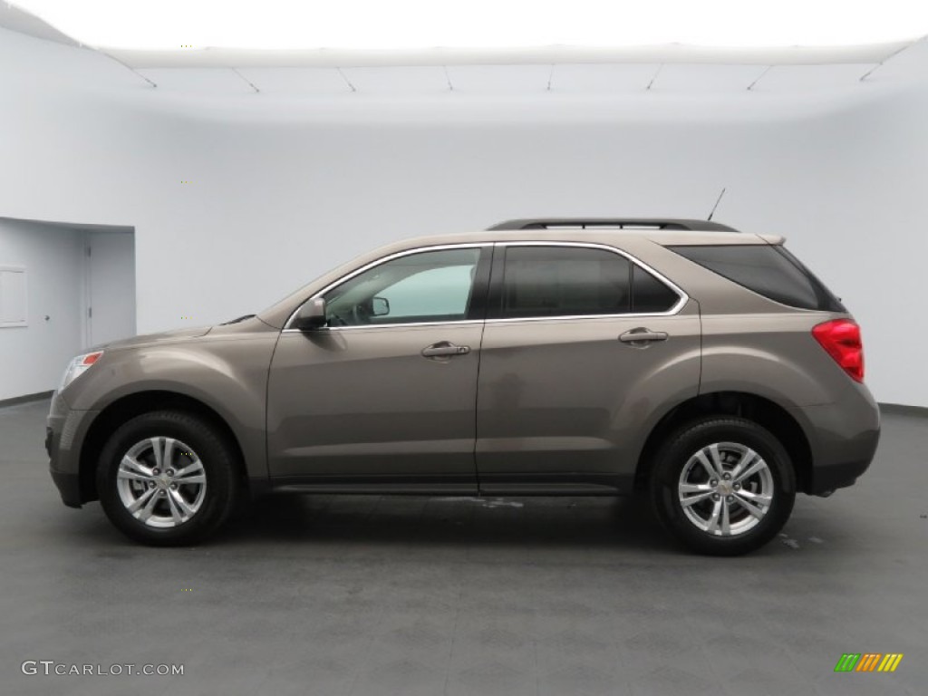 Mocha Steel Metallic 2012 Chevrolet Equinox LT Exterior Photo #80744676