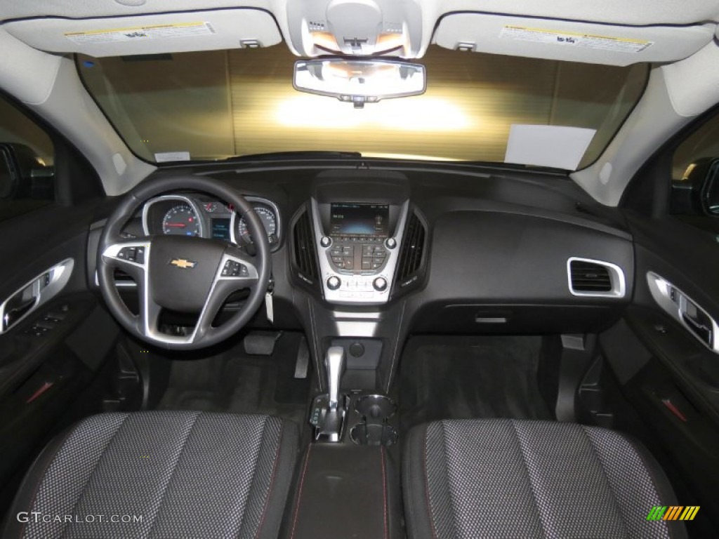 2012 Chevrolet Equinox LT Jet Black Dashboard Photo #80744928