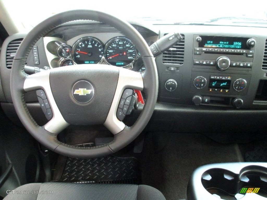 2013 Silverado 1500 LT Extended Cab 4x4 - Deep Ruby Metallic / Ebony photo #7