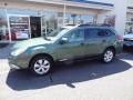 2010 Cypress Green Pearl Subaru Outback 2.5i Limited Wagon  photo #2