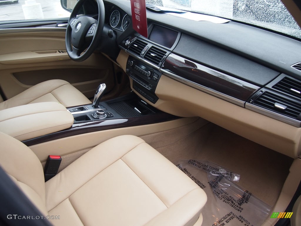 Sand Beige Interior 2011 BMW X5 xDrive 35i Photo #80746127