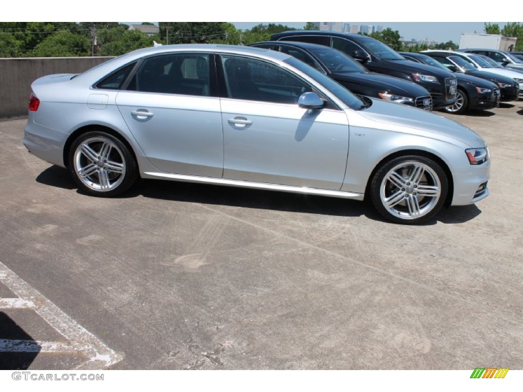 Ice Silver Metallic 2013 Audi S4 3.0T quattro Sedan Exterior Photo #80746647