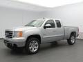 2013 Quicksilver Metallic GMC Sierra 1500 SLE Extended Cab  photo #1