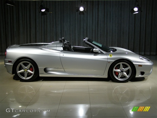 Silver 2001 Ferrari 360 Spider Exterior Photo #80748