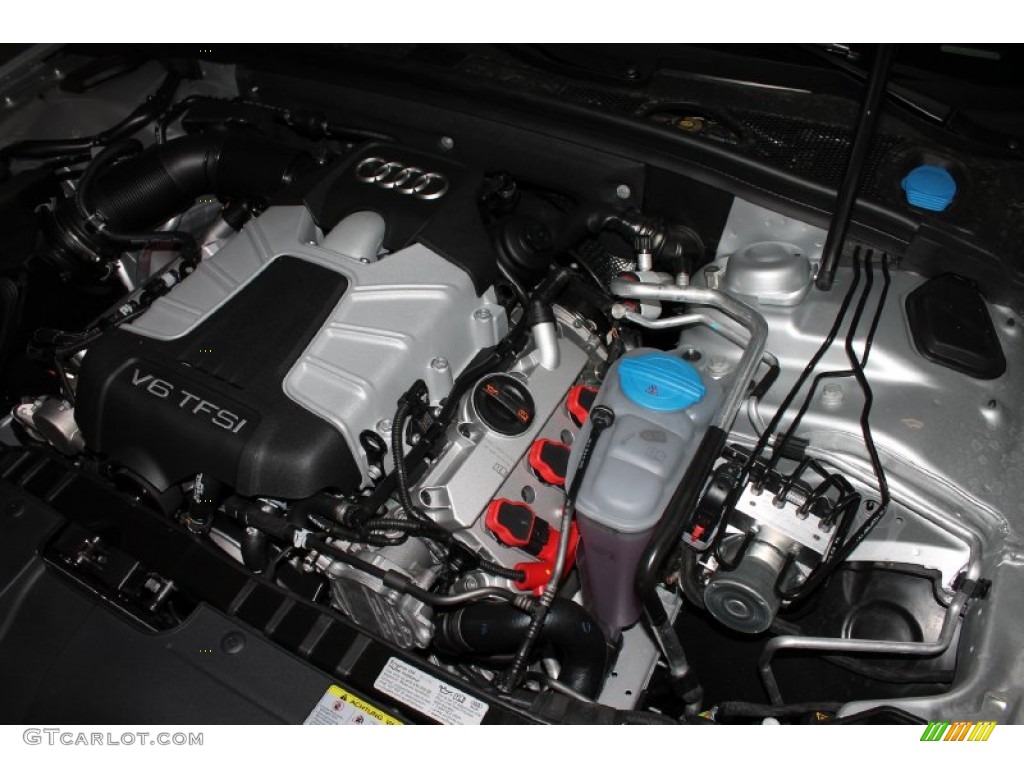 2013 Audi S4 3.0T quattro Sedan 3.0 Liter FSI Supercharged DOHC 24-Valve VVT V6 Engine Photo #80747051