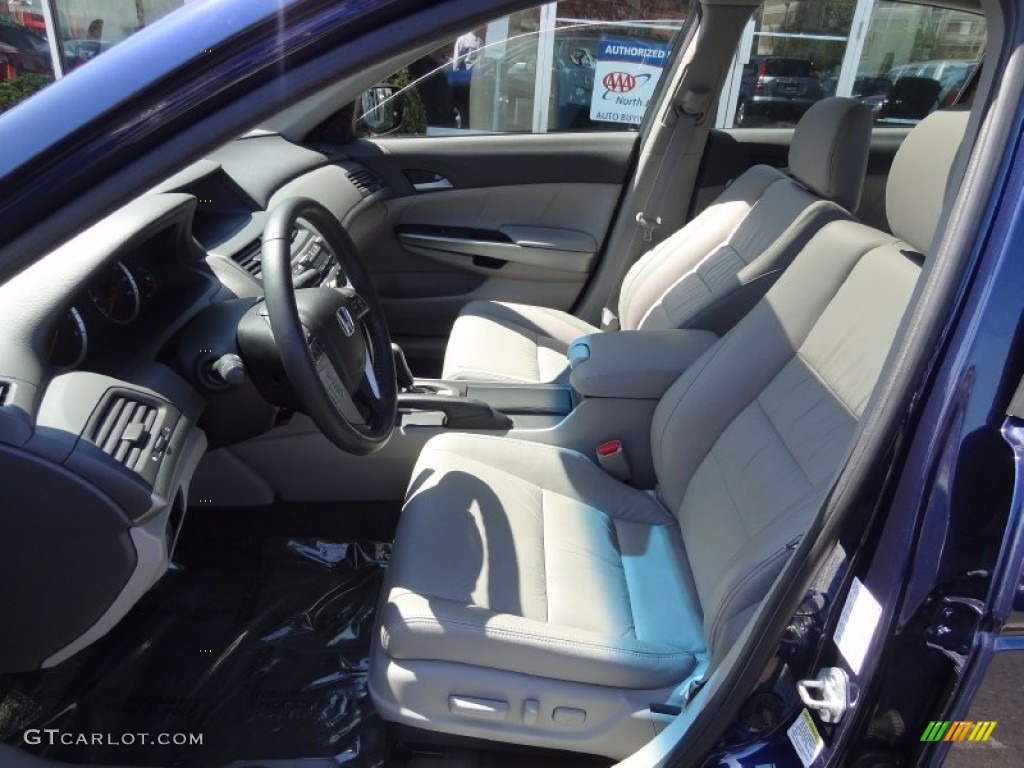 2010 Accord EX-L Sedan - Royal Blue Pearl / Ivory photo #27