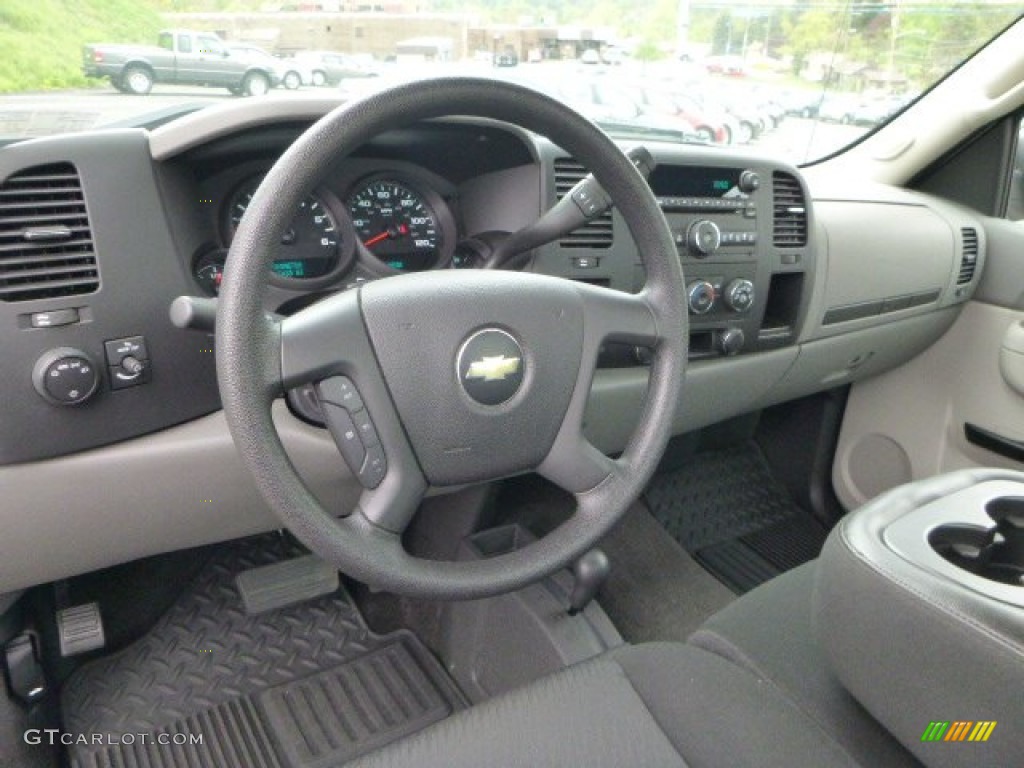 2011 Chevrolet Silverado 1500 LS Regular Cab 4x4 Dark Titanium Dashboard Photo #80747856