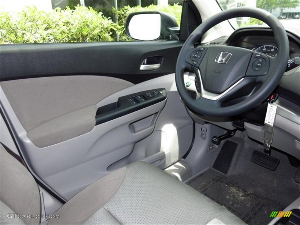 2013 CR-V EX - Polished Metal Metallic / Gray photo #6